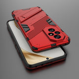 EIDERWOOD Honor 200 5G Hybrid Bakdeksel m. Stativ - Rød