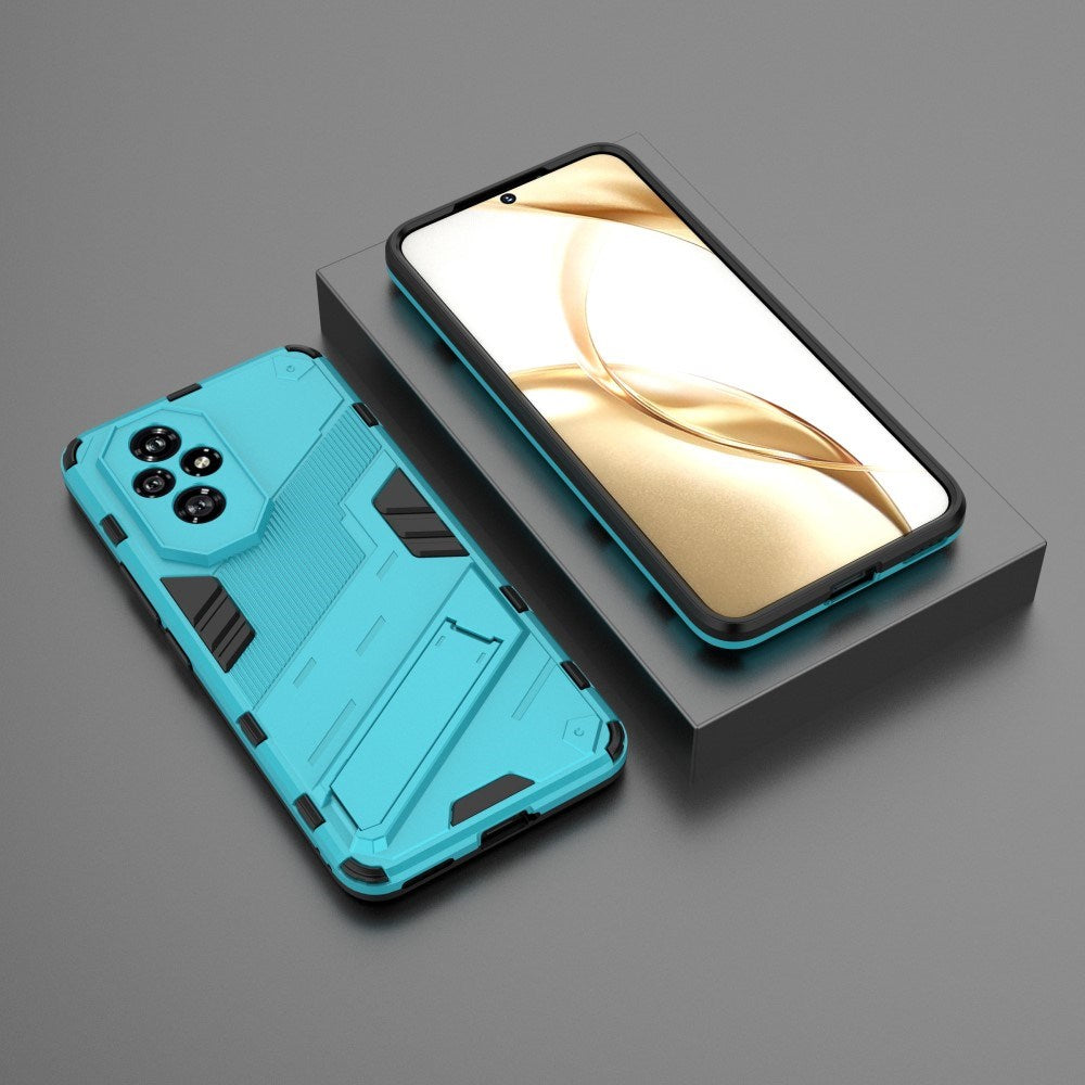 EIDERWOOD Honor 200 5G Hybrid Bakdeksel m. Stativ - Blå