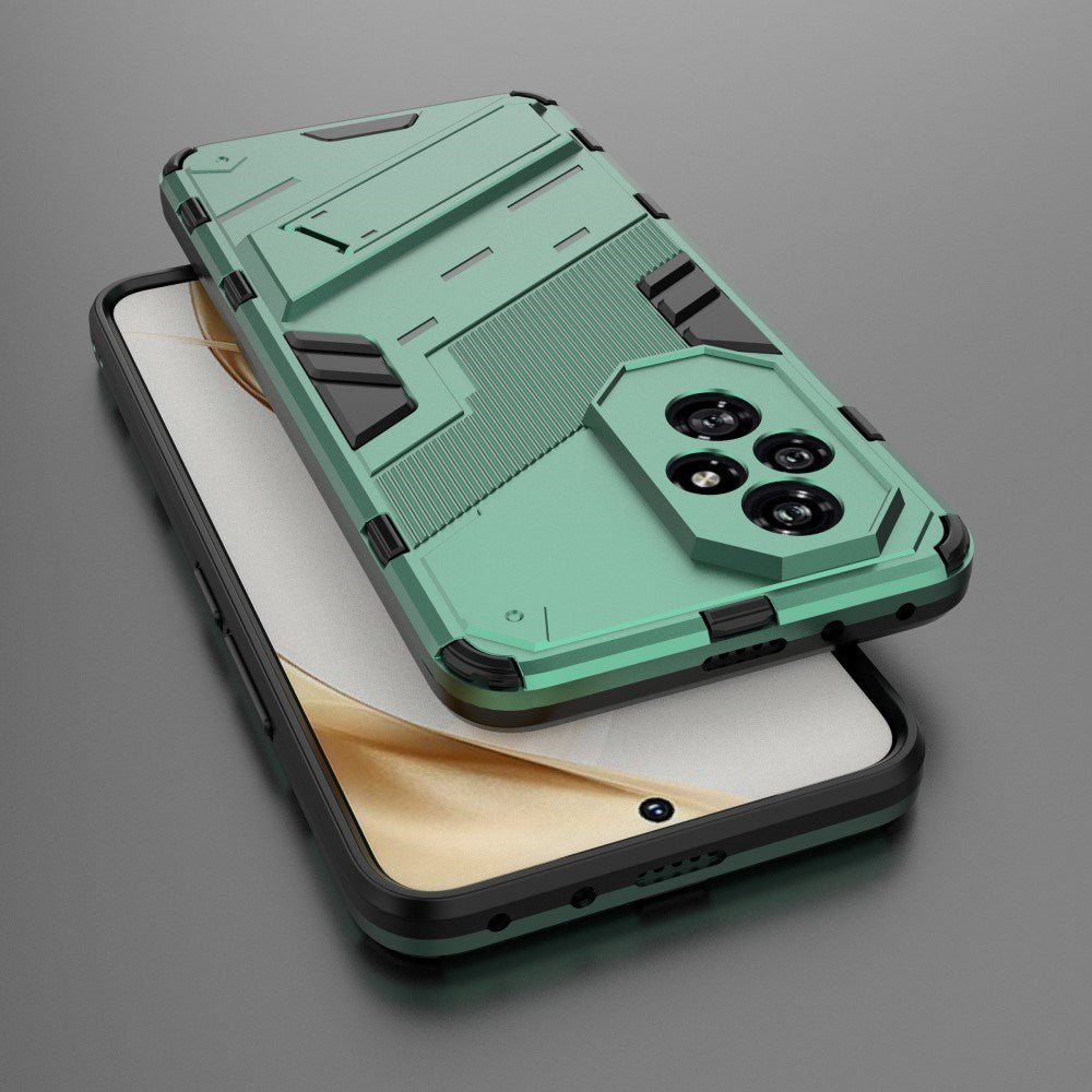 EIDERWOOD Honor 200 5G Hybrid Bakdeksel m. Stativ - Lysegrønn