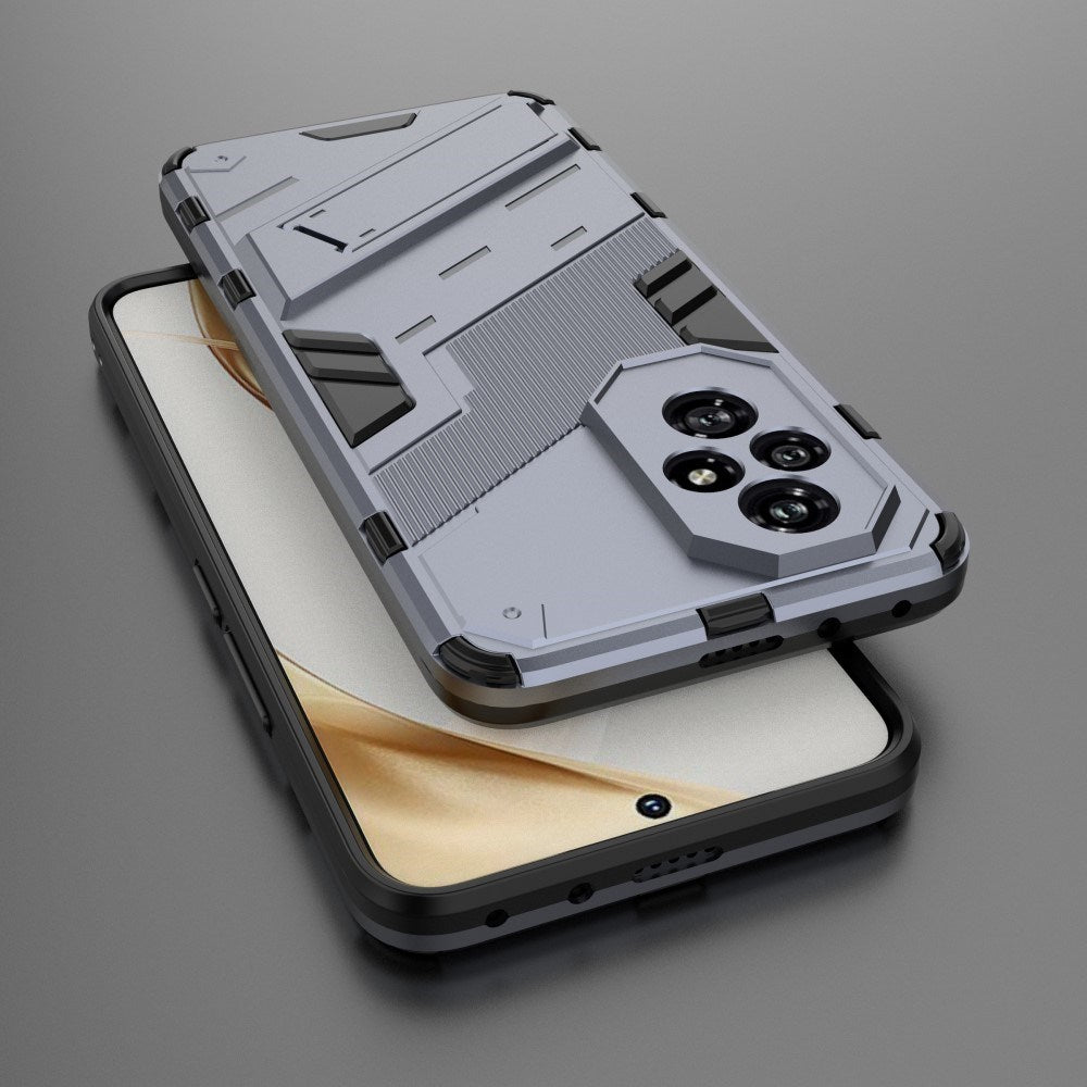 EIDERWOOD Honor 200 5G Hybrid Bakdeksel m. Stativ - Grå