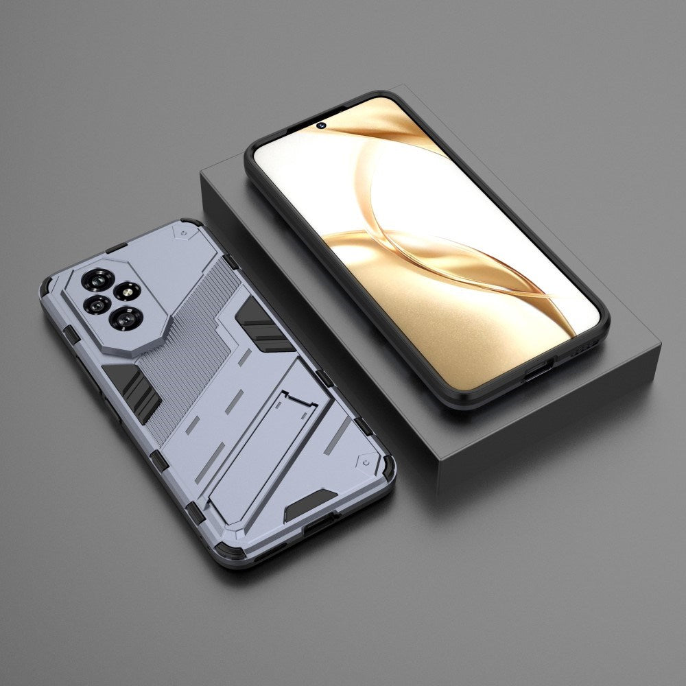 EIDERWOOD Honor 200 5G Hybrid Bakdeksel m. Stativ - Grå