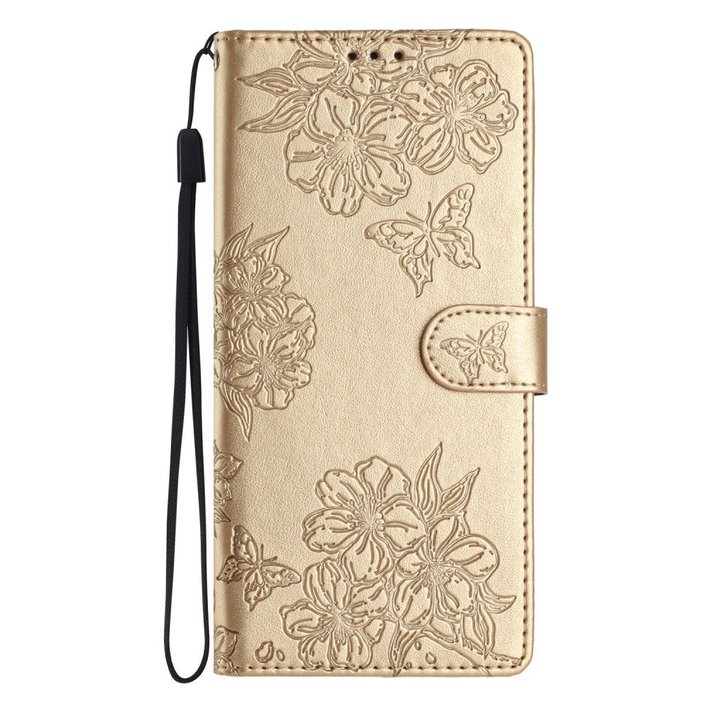 EIDERWOOD Samsung Galaxy S22+ (Plus) Faux Leather Flip Case m. Gravering - Gull