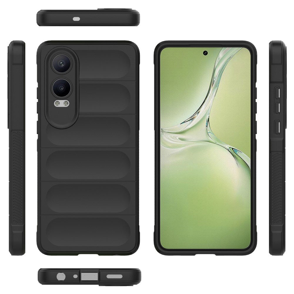 EIDERWOOD OnePlus Nord CE4 Lite (5G) Fleksibelt plastdeksel - svart