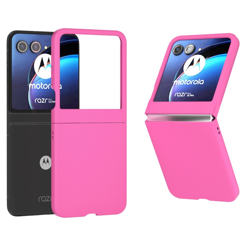 EIDERWOOD Motorola Razr 50 Slim Solid PC-deksel - Magenta
