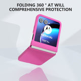 EIDERWOOD Motorola Razr 50 Slim Solid PC-deksel - Magenta