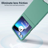 EIDERWOOD Motorola Razr 50 Slim Solid PC-deksel - Mørkegrønn