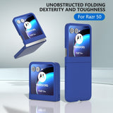 EIDERWOOD Motorola Razr 50 Slim Solid PC-deksel - Mørkeblå