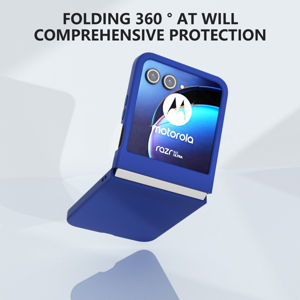 EIDERWOOD Motorola Razr 50 Slim Solid PC-deksel - Mørkeblå