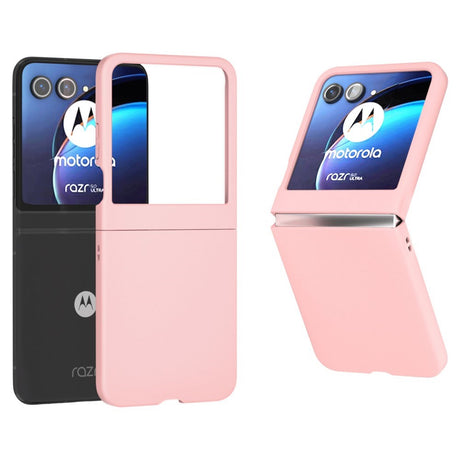 EIDERWOOD Motorola Razr 50 Slim Solid PC-deksel - Rosa