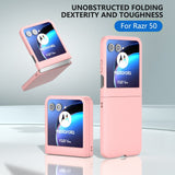 EIDERWOOD Motorola Razr 50 Slim Solid PC-deksel - Rosa