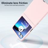 EIDERWOOD Motorola Razr 50 Slim Solid PC-deksel - Rosa