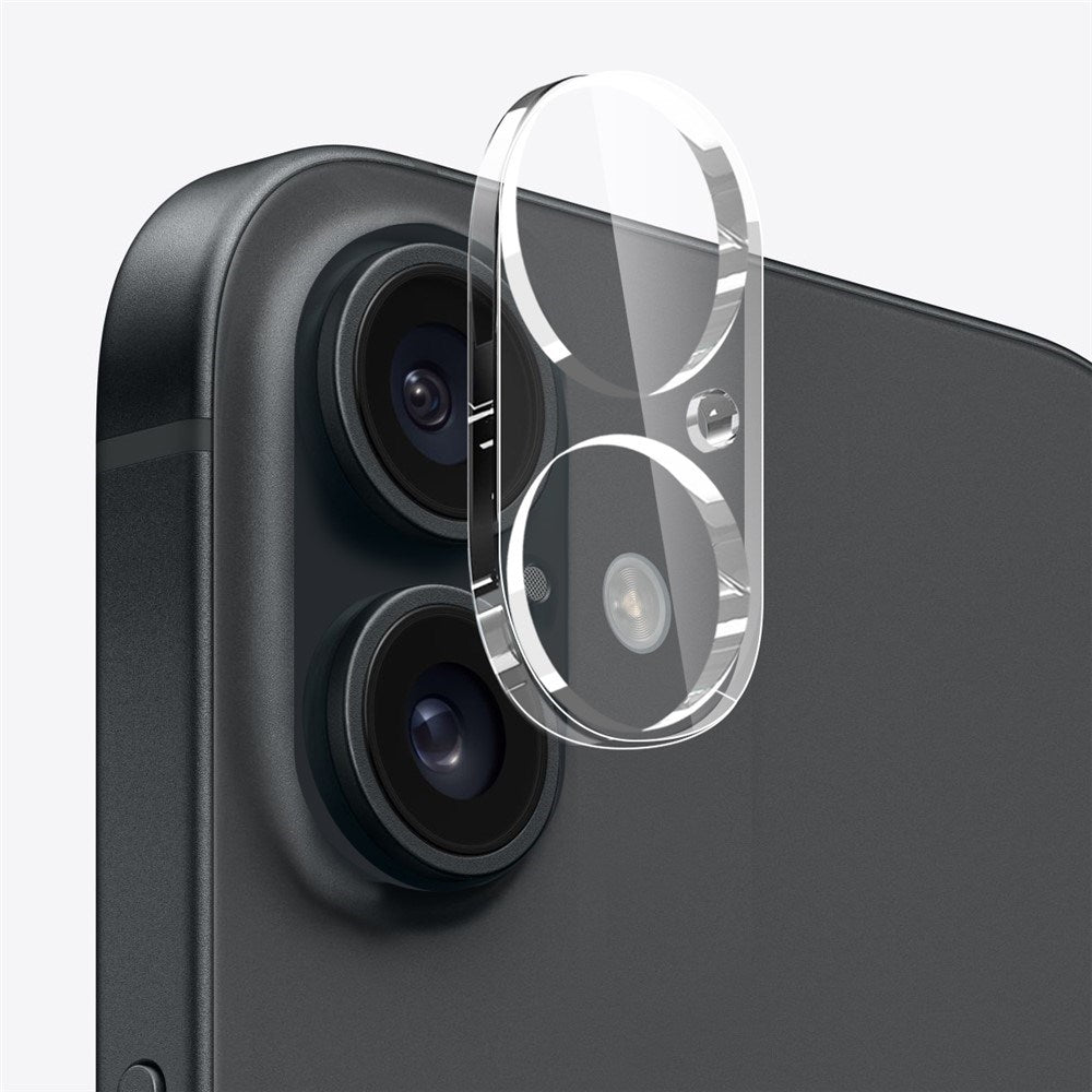 iPhone 16 Plus NORTHJO 360° Protection Set inkl. Cover & Skærmbeskyttelse & Kameralinsebeskyttelse - Gennemsigtig