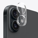 iPhone 16 Plus NORTHJO 360° Protection Set inkl. Cover & Skærmbeskyttelse & Kameralinsebeskyttelse - Gennemsigtig