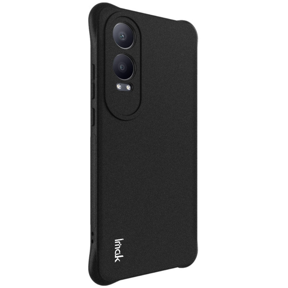 OnePlus Nord CE4 Lite (5G) IMAK matt fleksibelt plastbakdeksel - svart