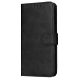 EIDERWOOD Samsung Galaxy S24 FE Leather Flip Cover m. Lommebok og stropp - Svart