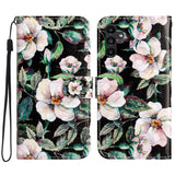 EIDERWOOD Samsung Galaxy S24 FE Vegan Leather Flip Cover m. Stropp og veske - Magnolia Flowers