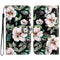 EIDERWOOD Samsung Galaxy S24 FE Vegan Leather Flip Cover m. Stropp og veske - Magnolia Flowers