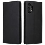 EIDERWOOD - Samsung Galaxy A13 (4G/5G) / A04s / M13 Kunstlæder Flip Cover m. Kortholder & Ståfunktion - Sort