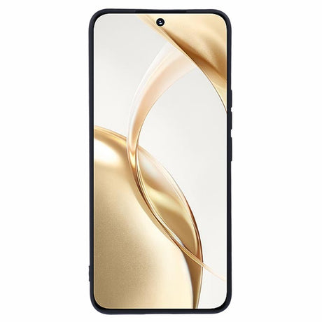 EIDERWOOD Honor 200 5G plastdeksel – beskyttende deksel med fiberfôr og nøyaktig kamerautskjæring – svart