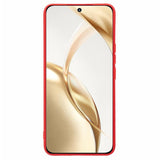 EIDERWOOD Honor 200 5G plastdeksel – beskyttende deksel med fiberfôr og nøyaktig kamerautskjæring – rød