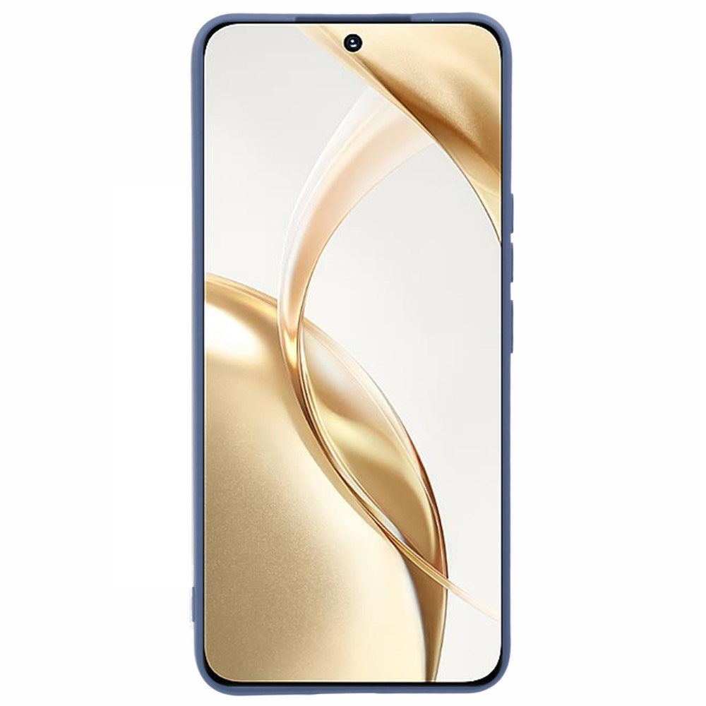 EIDERWOOD Honor 200 5G plastdeksel – beskyttende deksel med fiberfôr og nøyaktig kamerautskjæring – blå