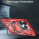 EIDERWOOD iPhone 16 Pro Craftsman Bakdeksel m. Magnetisk støtteben - MagSafe-kompatibel - Svart