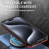 EIDERWOOD iPhone 16 Pro Craftsman Bakdeksel m. Magnetisk stativ - MagSafe-kompatibel - Lys lilla