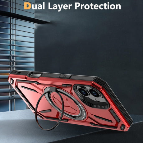 EIDERWOOD iPhone 16 Plus Craftsman Bakdeksel m. Magnetisk støtteben - MagSafe-kompatibel - Svart