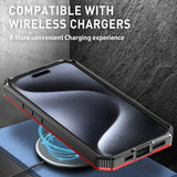 EIDERWOOD iPhone 16 Craftsman Bakdeksel m. Magnetisk stativ - MagSafe-kompatibel - Lys lilla