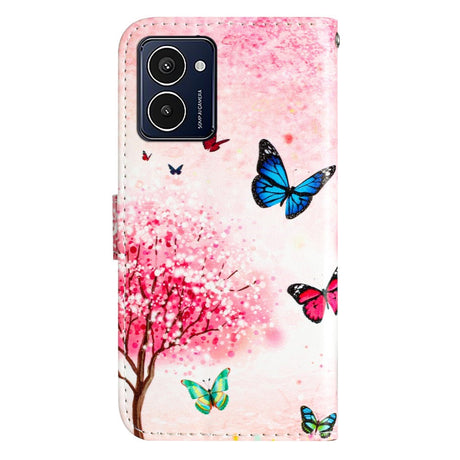 EIDERWOOD HMD Pulse / Pulse Pro / Pulse+ Leather Flip Cover m. Lommebok og stropp - Rosa tre