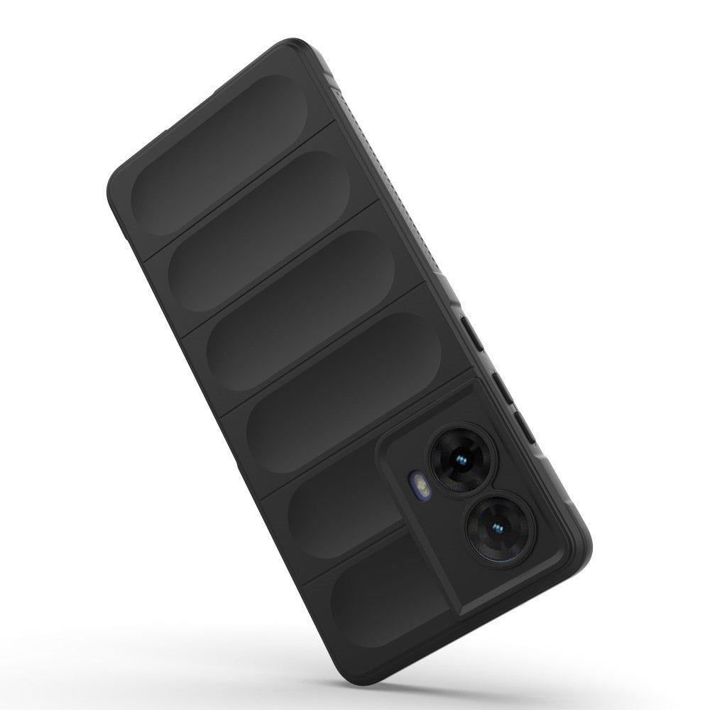 EIDERWOOD Motorola Moto G85 (5G) fleksibelt plastdeksel - svart