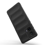 EIDERWOOD Motorola Moto G85 (5G) fleksibelt plastdeksel - svart