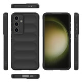 EIDERWOOD Samsung Galaxy S24 FE fleksibelt plastdeksel - svart