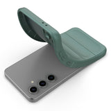 EIDERWOOD Samsung Galaxy S24 FE fleksibelt plastdeksel - Grønn