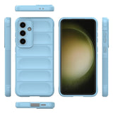 EIDERWOOD Samsung Galaxy S24 FE fleksibelt plastdeksel - blå