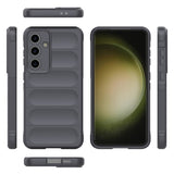 EIDERWOOD Samsung Galaxy S24 FE fleksibelt plastdeksel - grå