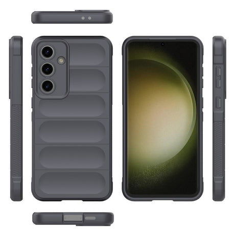 EIDERWOOD Samsung Galaxy S24 FE fleksibelt plastdeksel - grå