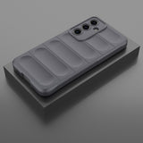 EIDERWOOD Samsung Galaxy S24 FE fleksibelt plastdeksel - grå