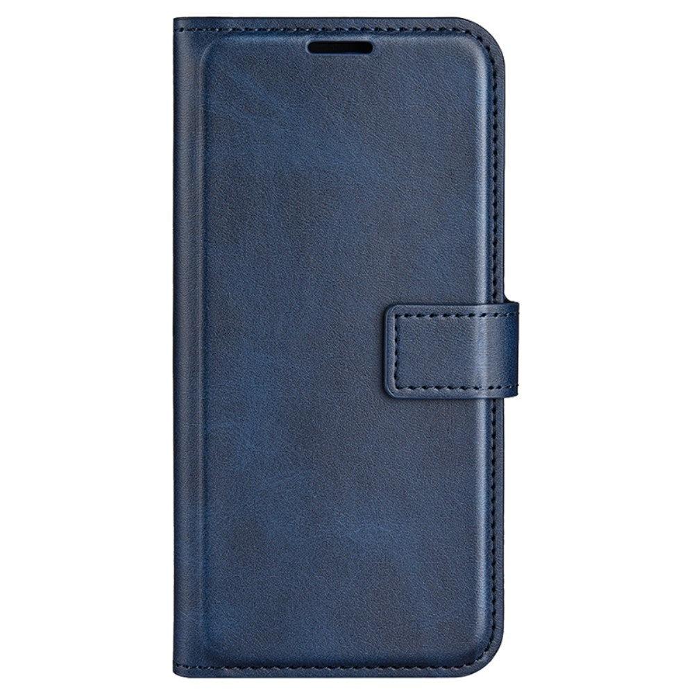 EIDERWOOD OnePlus Nord CE4 Lite (5G) Leather Flip Cover m. Kortholder &amp; magnetisk lukking - blå