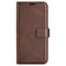 EIDERWOOD OnePlus Nord CE4 Lite (5G) Leather Flip Cover m. Kortholder og magnetisk lukking - brun
