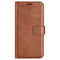 EIDERWOOD OnePlus Nord CE4 Lite (5G) Leather Flip Cover m. Kortholder &amp; magnetisk lukking - lysebrun