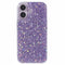 EIDERWOOD iPhone 16 Glitter Bagside Cover - Lilla