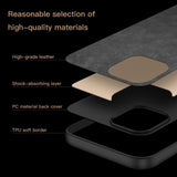 EIDERWOOD OnePlus Nord 4 Skinnbelagt plastbakdeksel - Svart