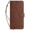 EIDERWOOD Motorola G85 (5G) Leather Flip Cover m. Kortholder &amp; stropp - brun