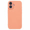 EIDERWOOD iPhone 16 Mat Fleksibel Plastik Bagside Cover - Orange