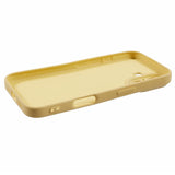 EIDERWOOD iPhone 16 Mat Fleksibel Plastik Bagside Cover - Gul