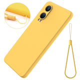 EIDERWOOD OnePlus Nord CE4 Lite (5G) Liquid Silikone Mobil Cover m. Strop - Gul