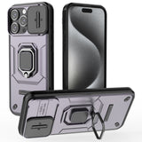EIDERWOOD iPhone 16 Pro Max Craftsman Bakdeksel m. Magnetisk Kickstand &amp; Cam Slider - Lilla
