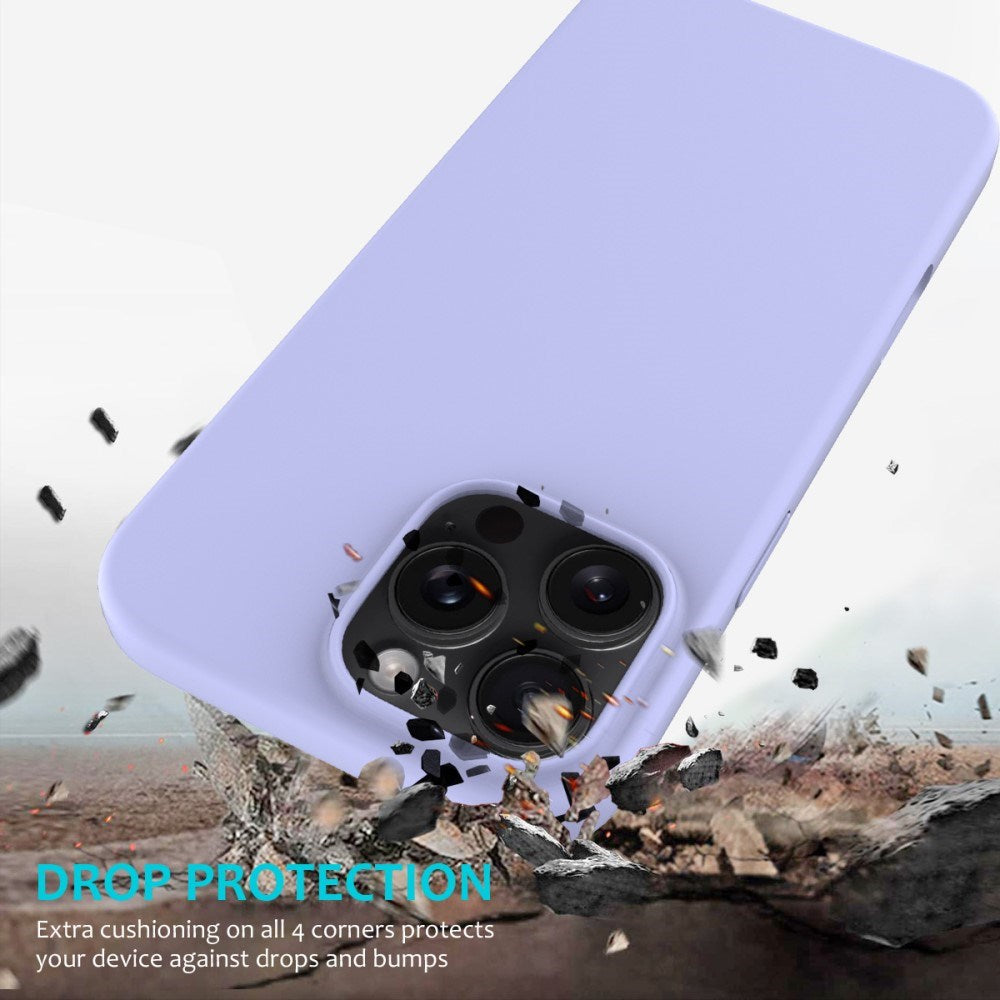 EIDERWOOD iPhone 16 Pro Max Silikone Cover - Foret Inderside - Lavendel