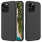 EIDERWOOD iPhone 16 Pro Max Silikone Cover - Foret Inderside - Sort